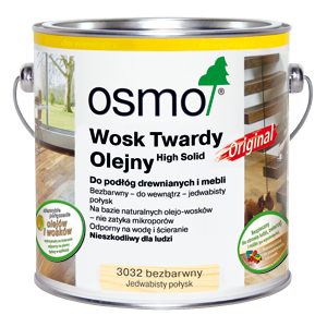Osmo wosk twardy połysk jedwabisty