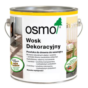 osmo wosk dekoracyjny kolory transparentne